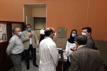 بازدید های مسئولان از بیمارستان ها و مراکز تابعه دانشگاه